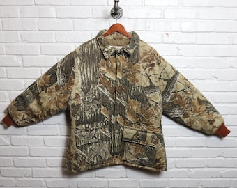 90s walls realtree camo jacket size XXL