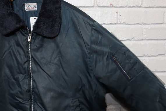 80s spare time bomber jacket size xxl - image 2