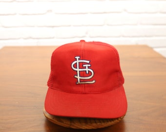 80s st louis cardinals trucker hat