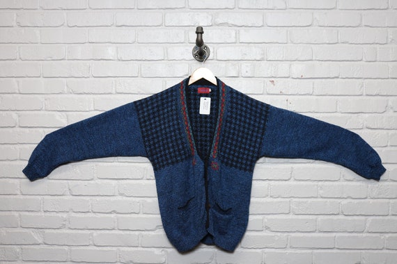 90s sherano multicolor cardigan sweater size large - image 1