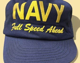 Vintage Navy Blue Pinehurst Snapback Hat - Etsy display picture 2
