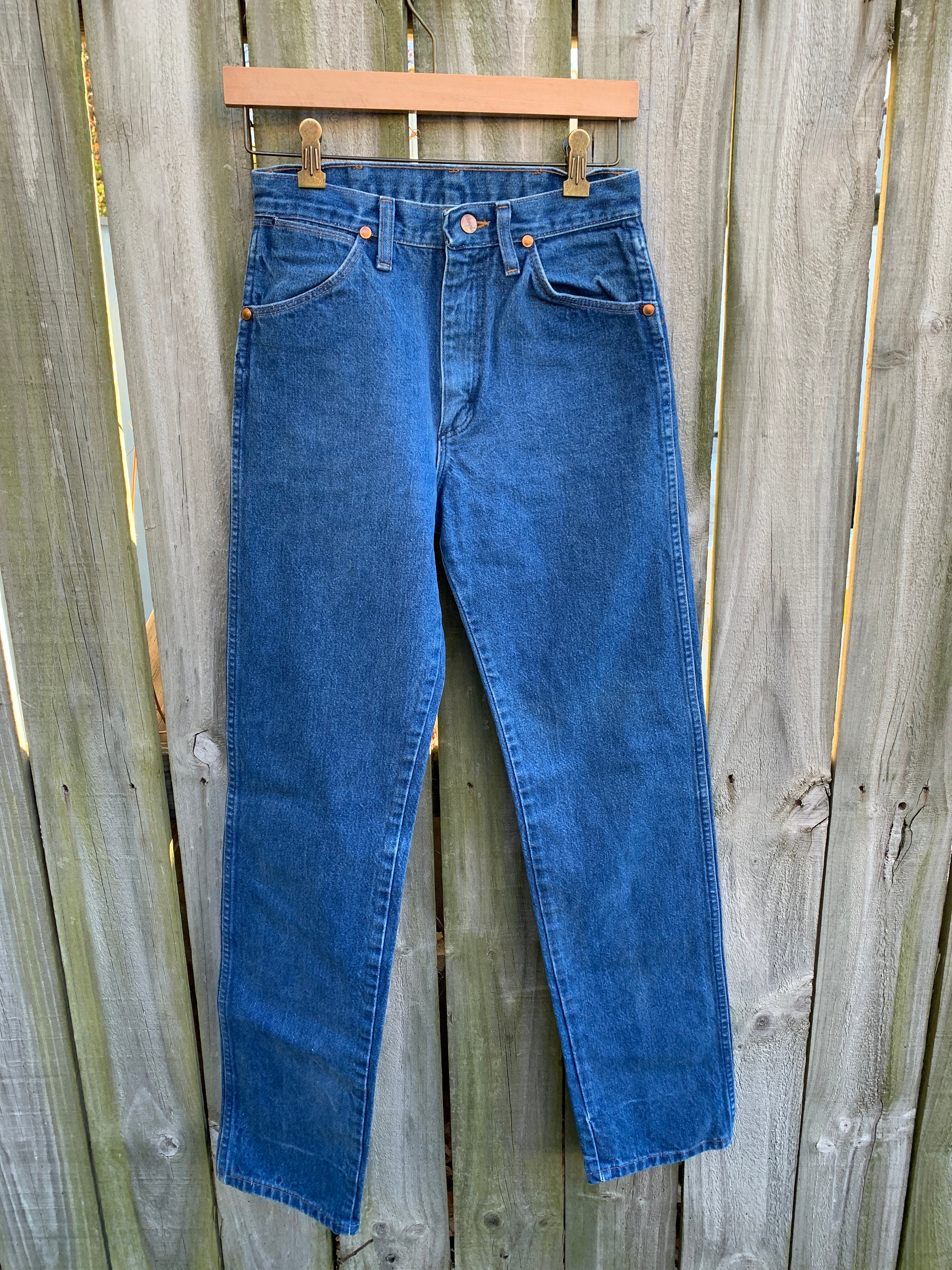 90s Wrangler 13mwz Medium Wash Denim 