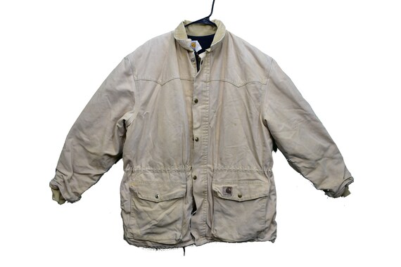 90s carhartt work jacket size