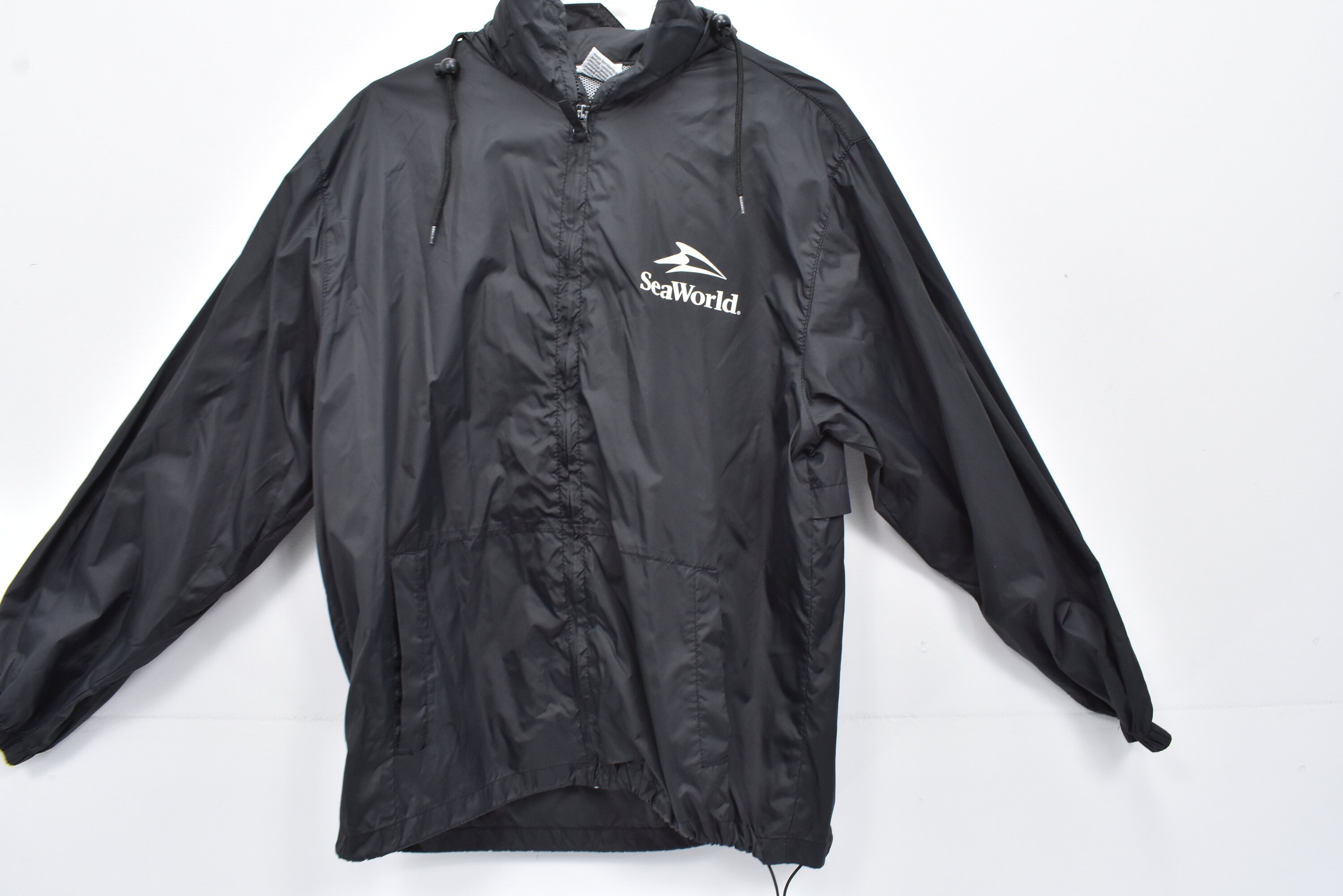 90s Seaworld Full Zip Windbreaker Jacket Size Medium - Etsy