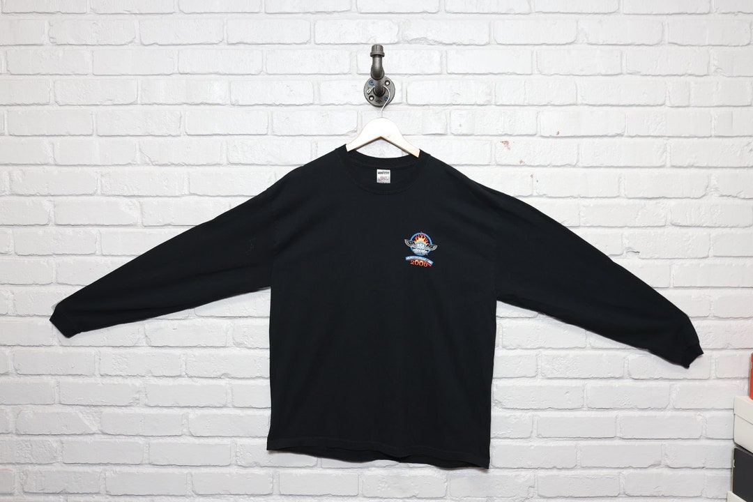 2000s Bikes Blues and Bbq Long Sleeve Tee Shirt Size Xl Etsy