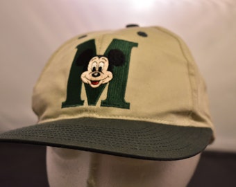 vintage mickey mouse snapback cap 90s style