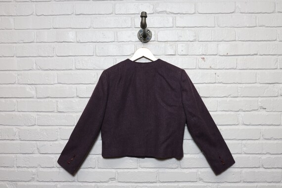 80s pendleton wool jacket and skirt set size 12 - image 6