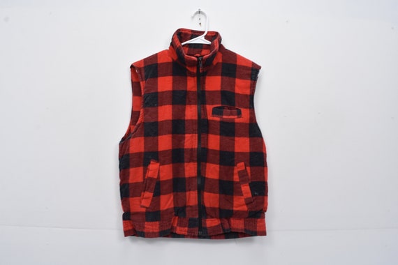buffalo plaid vest canada