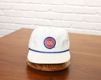 80s detroit pistons strapback hat