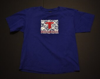 vintage tommy hilfiger jeans t shirt size xl