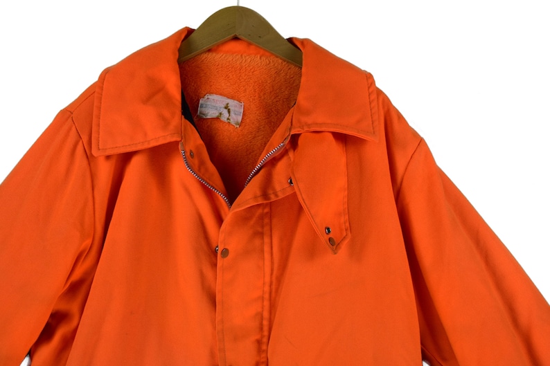 vintage 70s hunting coat size xl