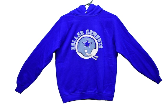 70s kids dallas cowboys hoodie size xl