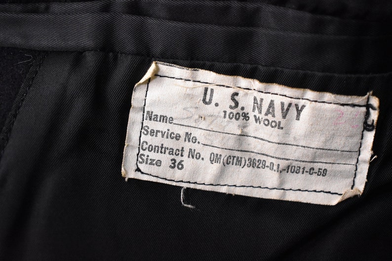 qm navy peacoat