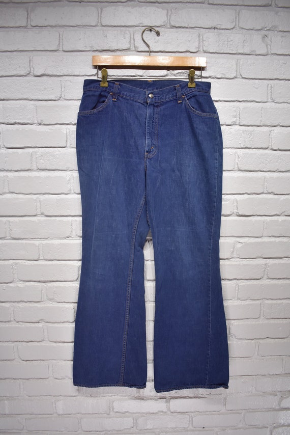 60s Levis for Gals Big E Wide Leg Flare Jeans 30/31 - Etsy