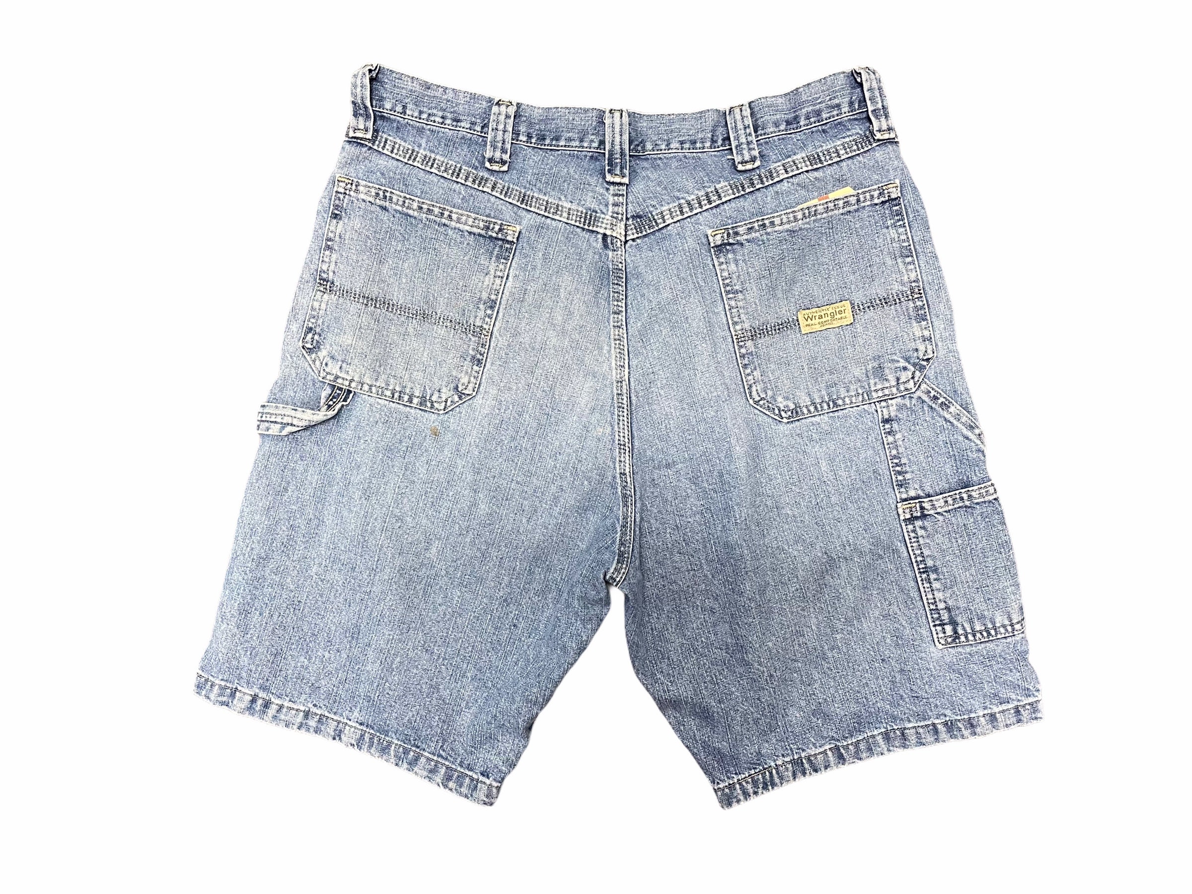 2000s Wrangler Cargo Denim Shorts Size 