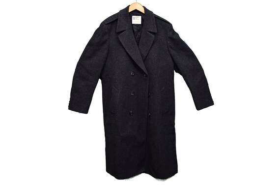 vintage 80s london fog overcoat size large