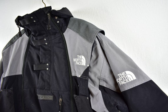 supreme the north face steep tech hooded jacket black