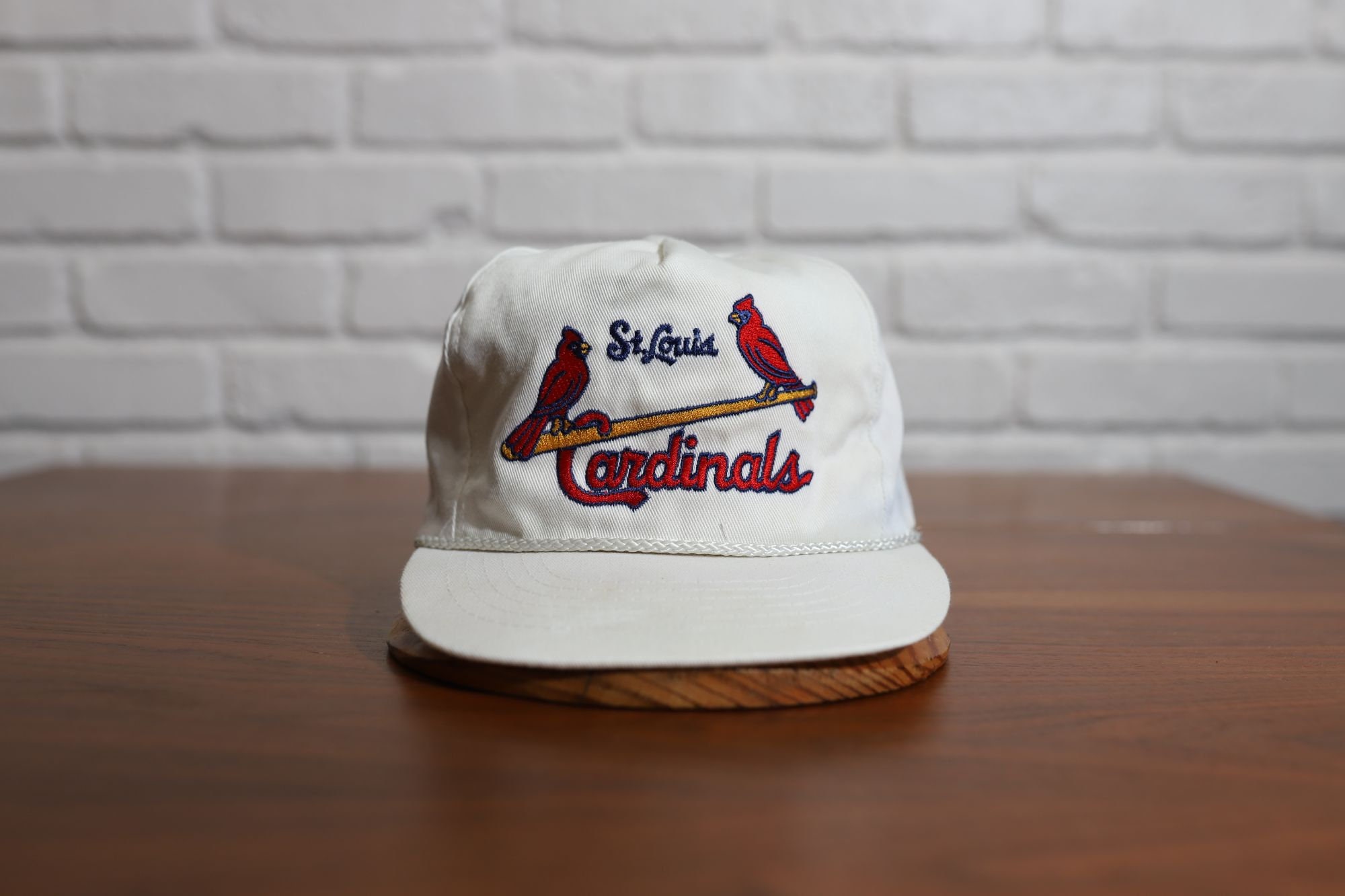 St. Louis Cardinals Vintage 90's Logo Athletic Wool Strapback Cap Hat –  thecapwizard