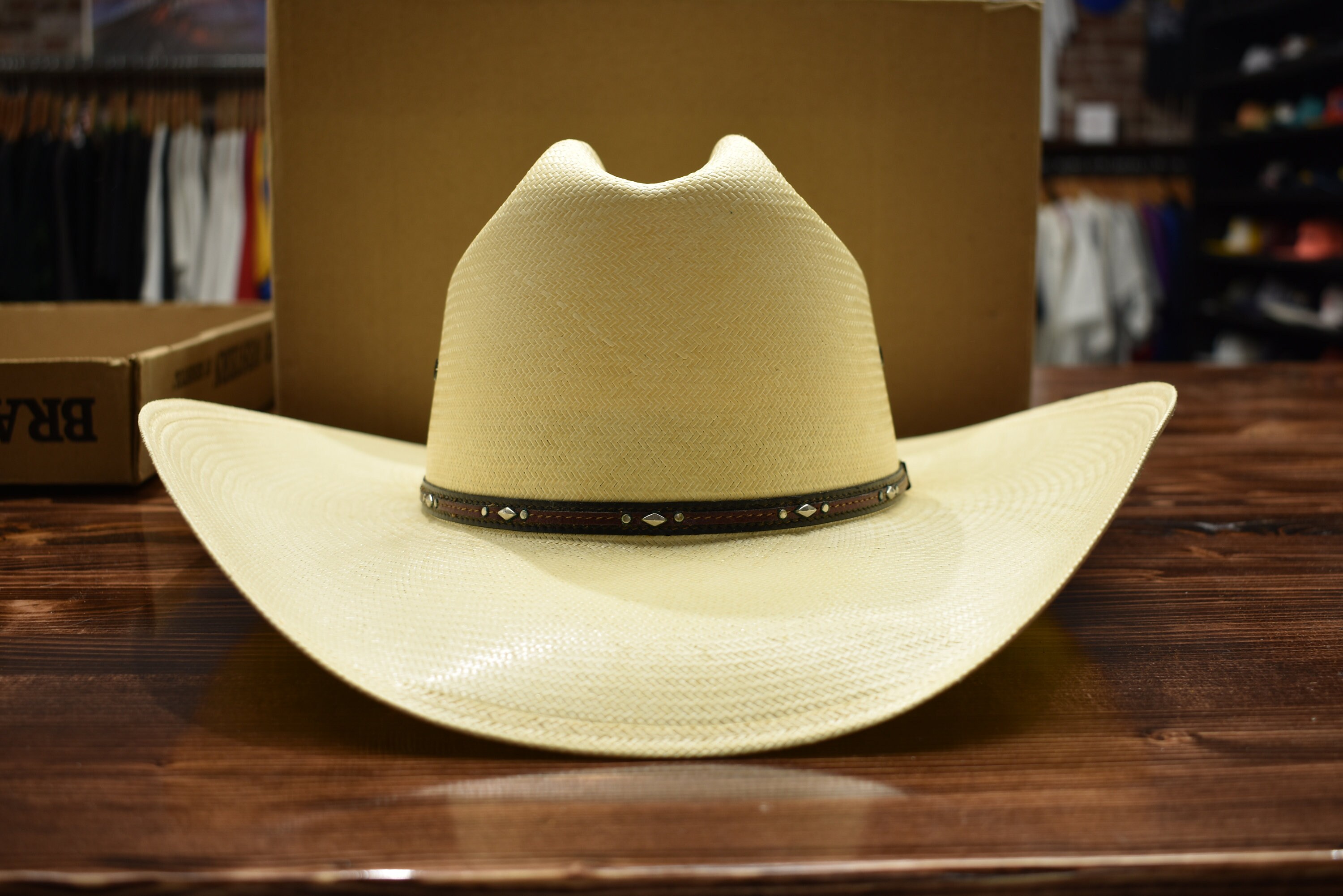 90s Resistol George Strait Collection Panama Cowboy Hat Size 1/8