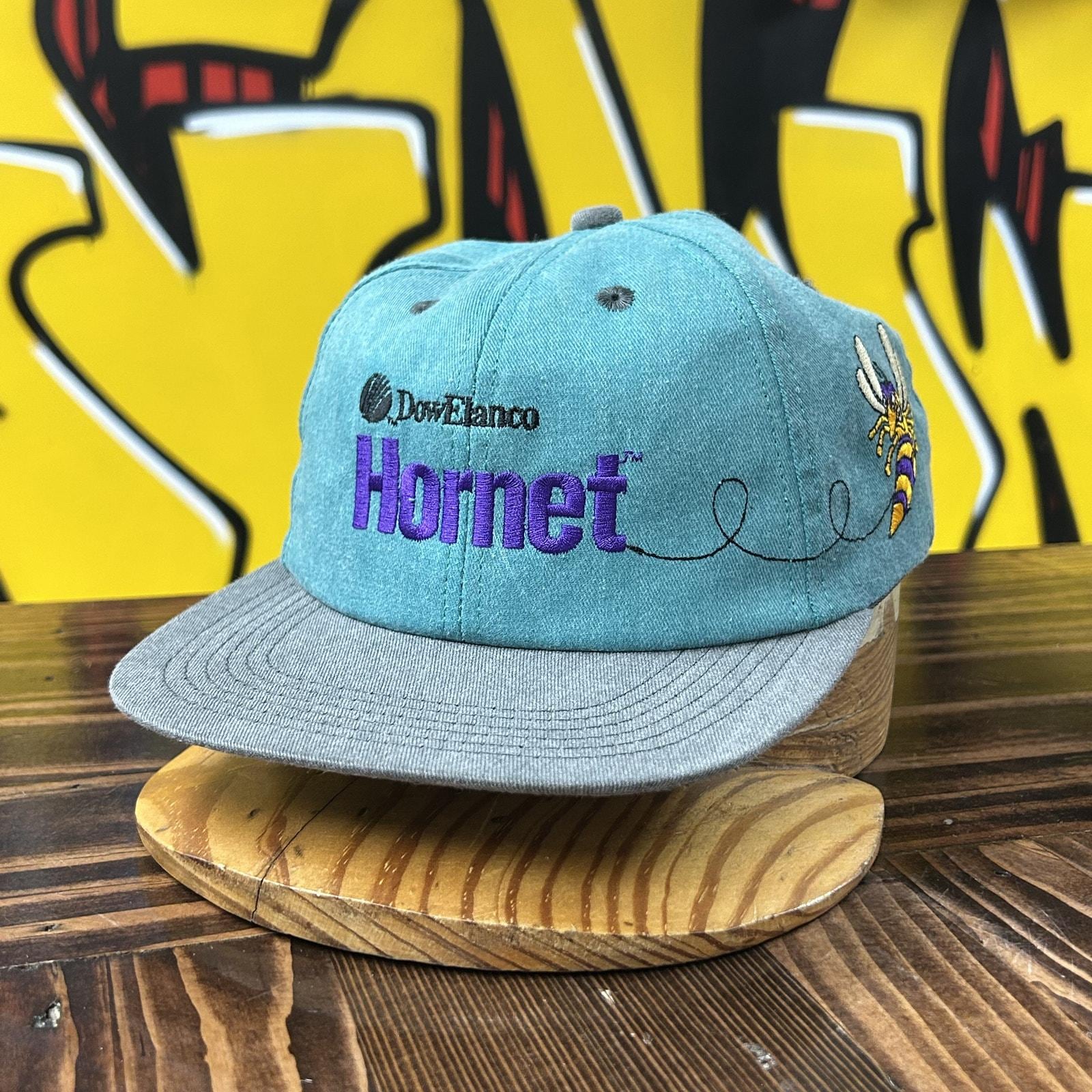 Vintage Hornet Herbicide 90s Strap Back Hat - Etsy