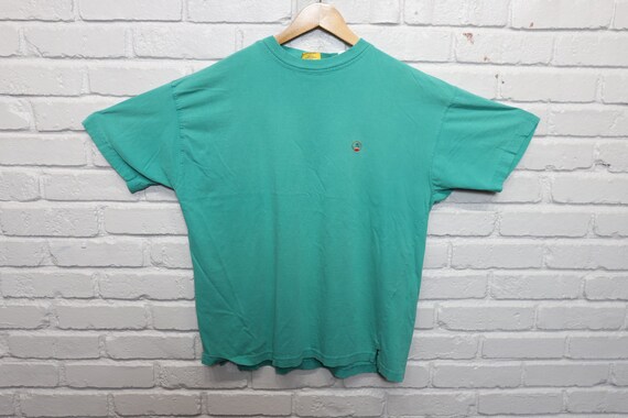 90s duck head teal shirt size Large - image 1