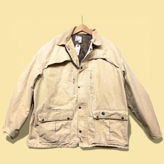 Vintage Carhartt CB 2595 90s Blanket Lined Jacket Size XL - Etsy