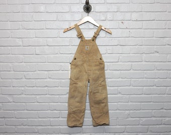 2000s kids carhartt overalls size 24/18.5