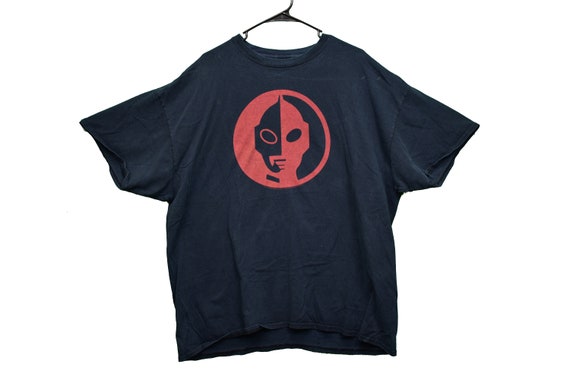 90s ultraman anime logo tee shirt size xxl