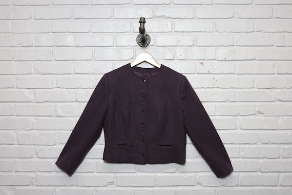 80s pendleton wool jacket and skirt set size 12 - image 1