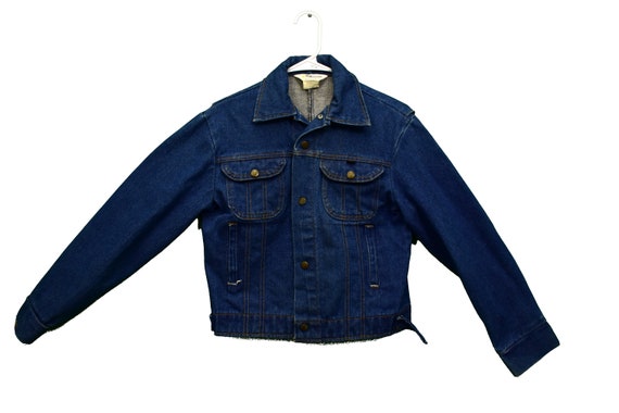 70s key imperial denim jacket size small | Etsy