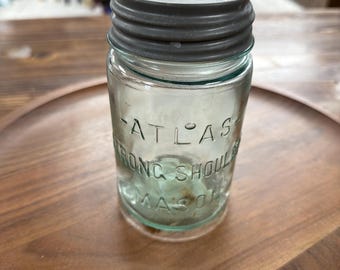 Atlas Strong Shoulder Light Green Mason Jar