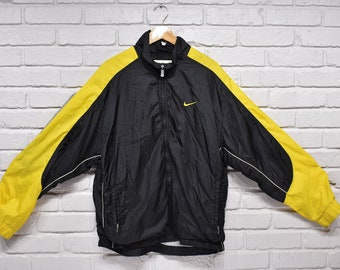 Yellow Nike Windbreaker - Etsy