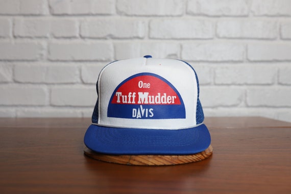 80s one tuff mudder trucker hat - image 1