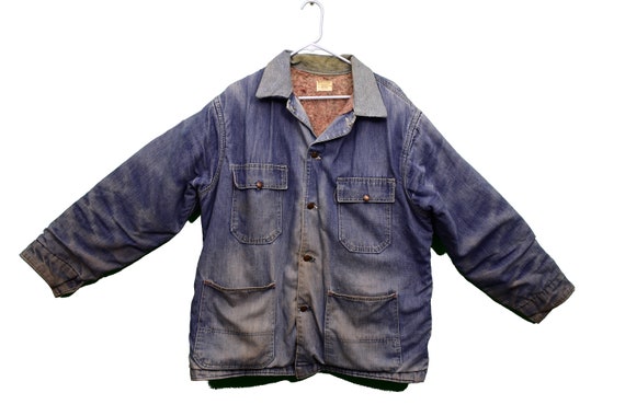 70s union made big mac penneys chore coat size lar