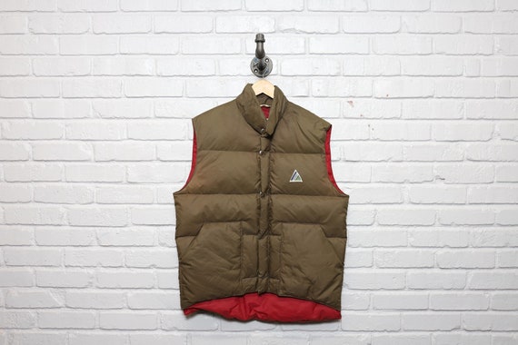 80s ascente puffer vest size large - image 1