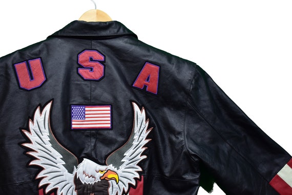 eagle leather jacket