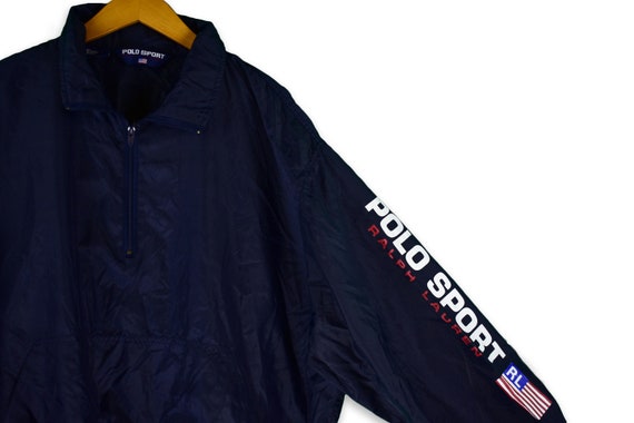 vintage 90s polo sport windbreaker size xxl