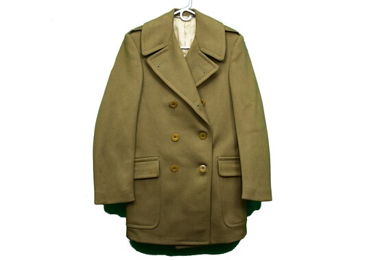 hip length wool coat