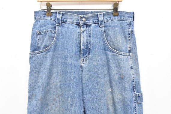 80s Lee Work Jeans Size 32/28.5 - Etsy