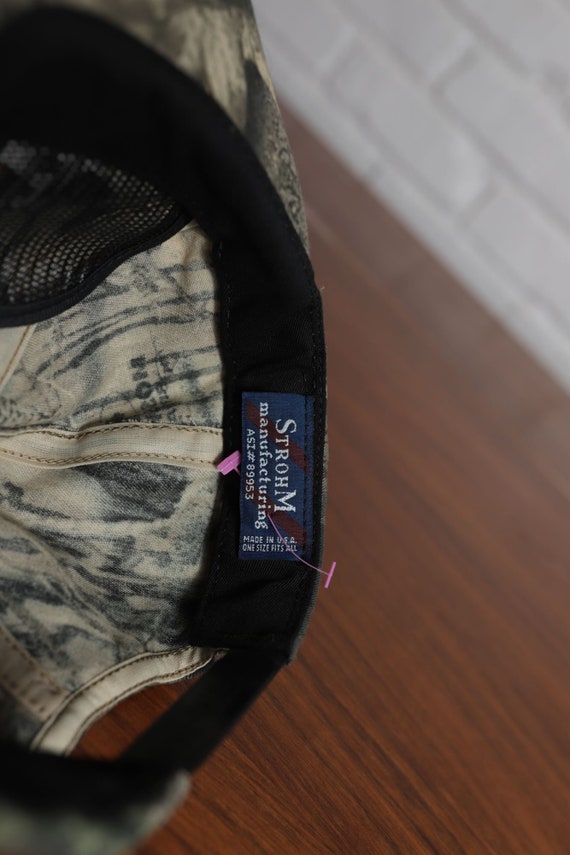 2000s chopper herbicide camo snapback hat Gem