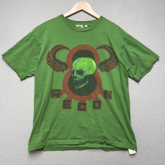 Avirex, Vintage Avirex Recon Skull T Shirt Size XL