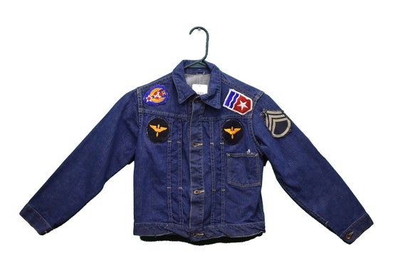 Vintage Denim Jacket-Bust 40