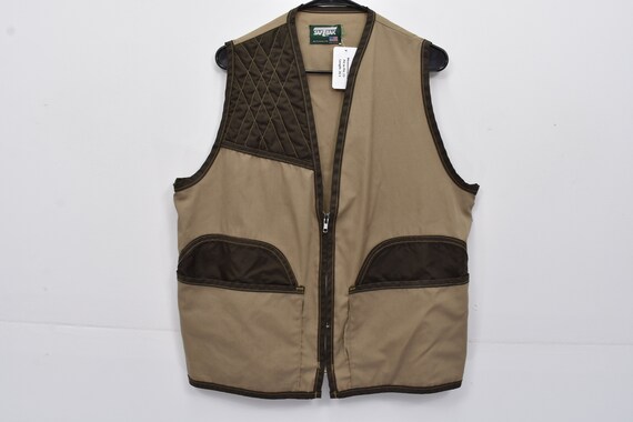80s Saftbak Hunting Vest Size Large 