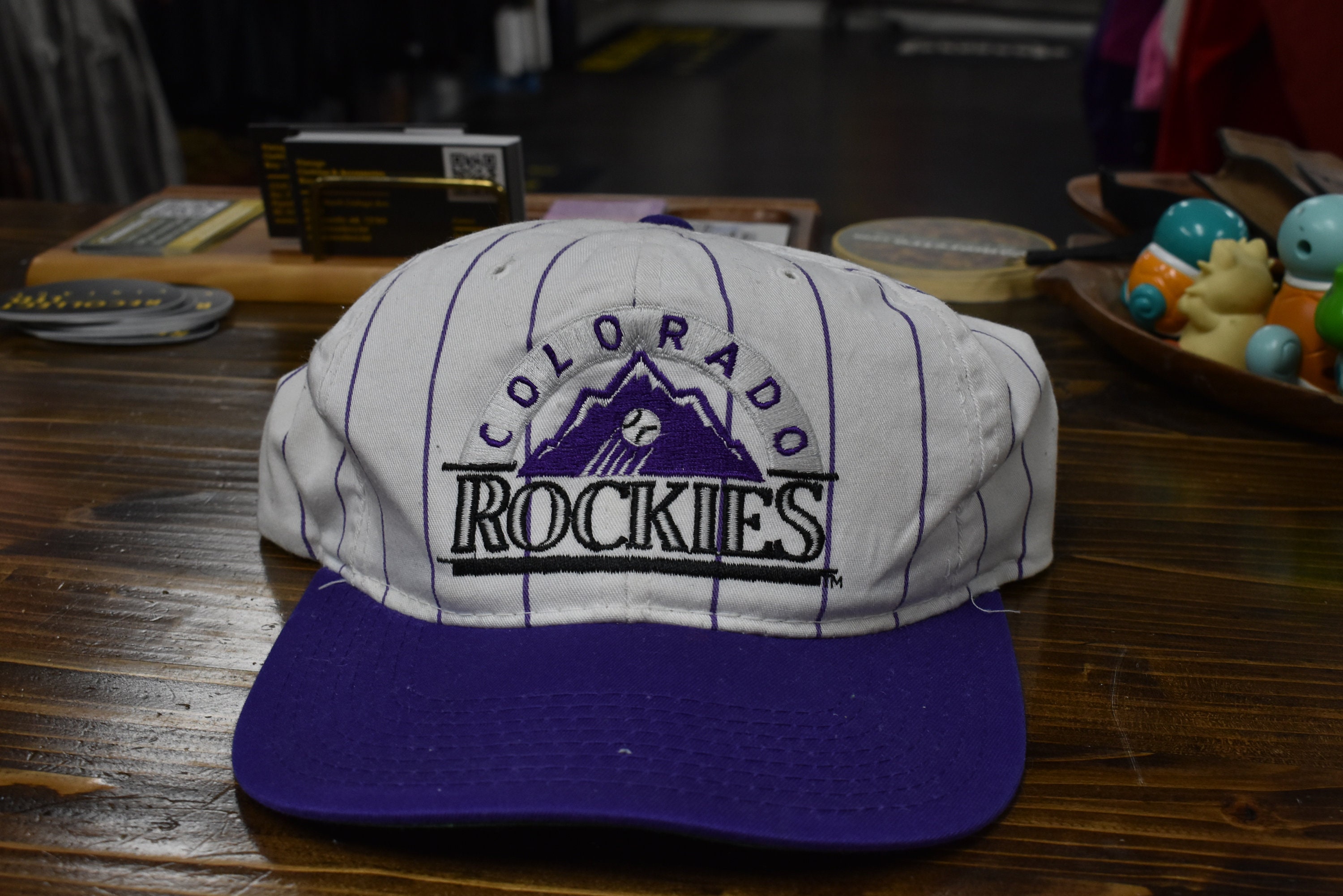90s Colorado Rockies Starter Pinstripe 