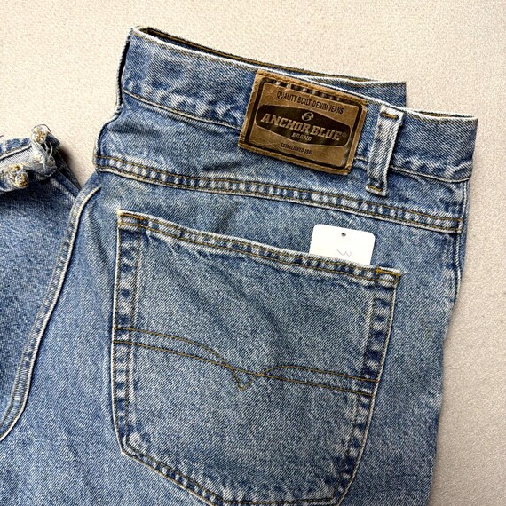 Vintage Anchor Blue Beyond Baggy Y2k Jeans Size 38 - Gem