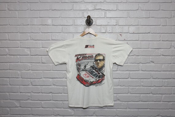 2000s kasey kahne nascar racing tee shirt size me… - image 1