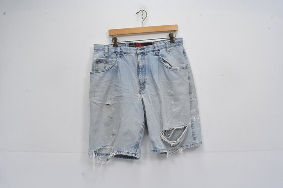 90s Levis Silver Tab Distressed Denim 