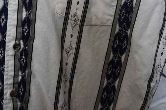 90s panhandle slim southwestern stripe shirt size… - image 7