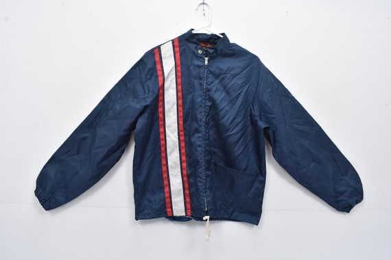 70s Us Navy Windbreaker Jacket Size 
