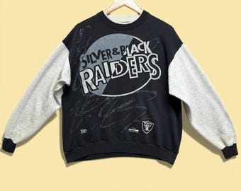 Vintage Oakland Raiders 90s Sweatshirt Size Medium